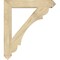 Ekena Millwork Olympic Arts & Crafts Rough Sawn Bracket, Douglas Fir, 6"W x 42"D x 48"H BKT06X42X48OLY03RDF - alternate 4